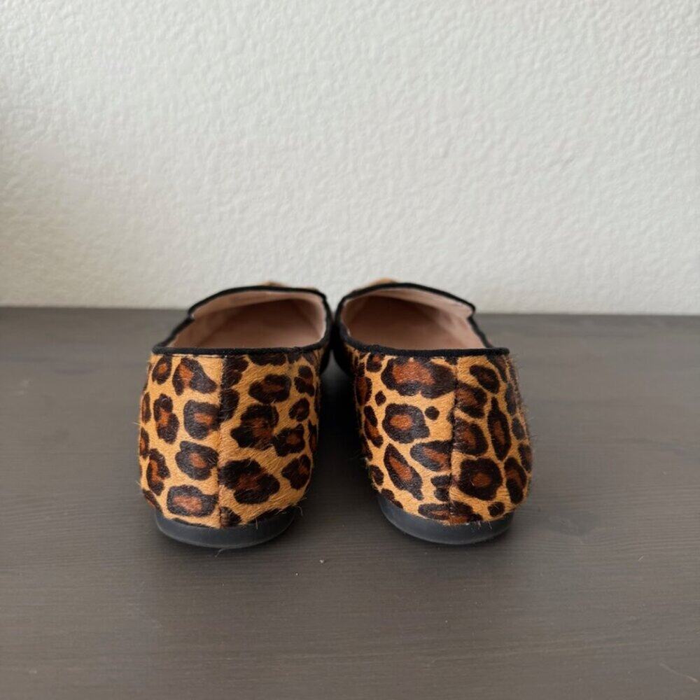Gianni Bini | Cheetah Print Hide Leather Loafers Size 7 - Picture 4 of 11